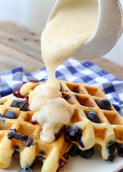 best toppings and sauces for belgian waffles
